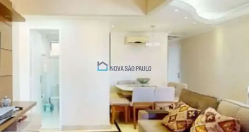 Apto impecável, varanda, vaga coberta +dep +lazer! 15 min de ônibus ao metrô alto ipiranga/sacomã