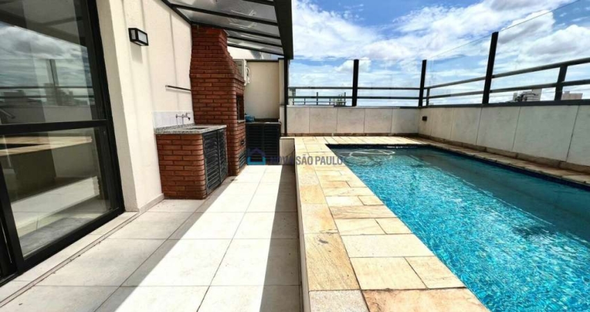 Cobertura Duplex à venda, na região da Saúde, com 133 m², a 60 metros da Avenida do Cursino