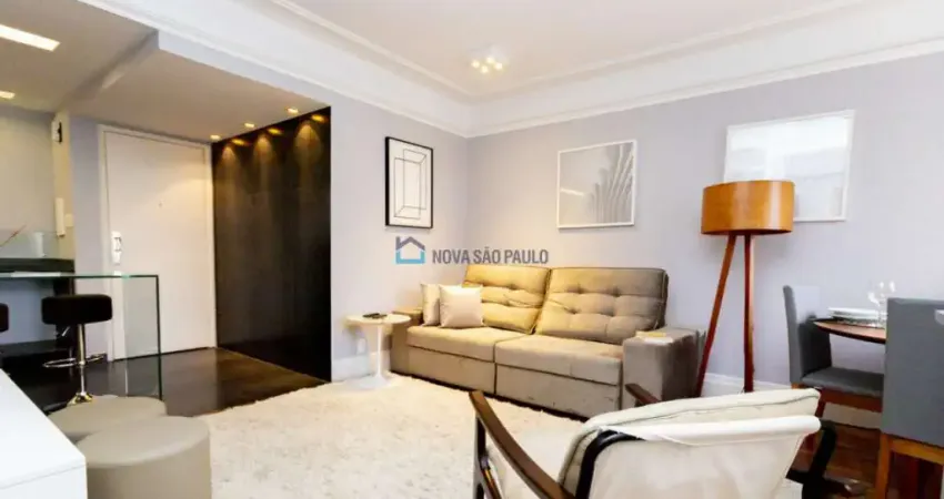 70 m² na Vila Olimpia- alugado por R$5.200,00 o pacote - Oportunidade - mobiliado - com renda