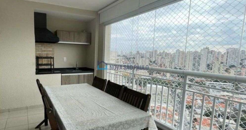 3 dormitórios, 1 suíte, 2 vagas, varanda gourmet e depósito grande - Vila Gumercindo