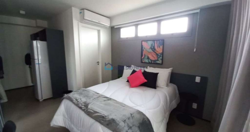Studio à venda em Moema - Novo e equipado - 20 m2 300m. do Metrô  Eucalíptos