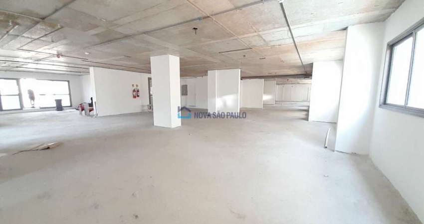 Laje Corporativa com 690 m² | 6 vagas | Padrão construtora | Jabaquara | Estação Conceição