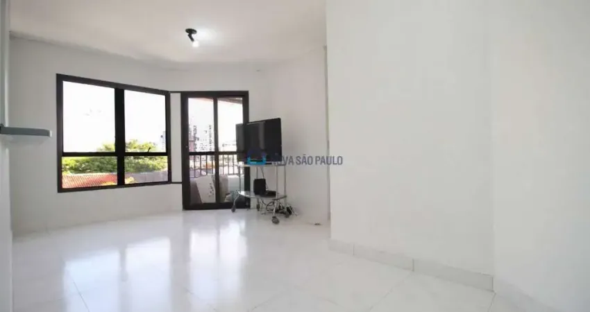 Apartamento à venda, na  Vila Nova Conceição, 50m²,  2 quartos, 1 vaga,