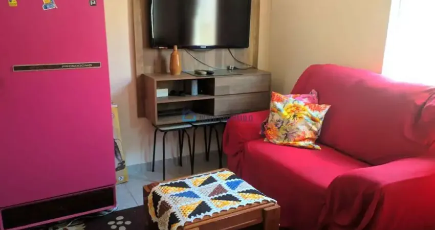 Kitnet à venda com 30m2 ,  porteira fechada, Vila Balnearia - Praia Grande