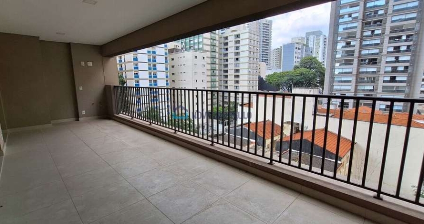Apartamento novo no Paraíso com terraço gourmet a 550m do metrô e perto Col Bandeirantes!