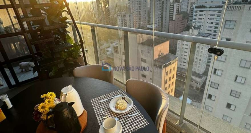 Apartamento com 50m², 01 dormitório, 01 vaga de garagem em Moema, próximo ao Shopping Ibirapuera