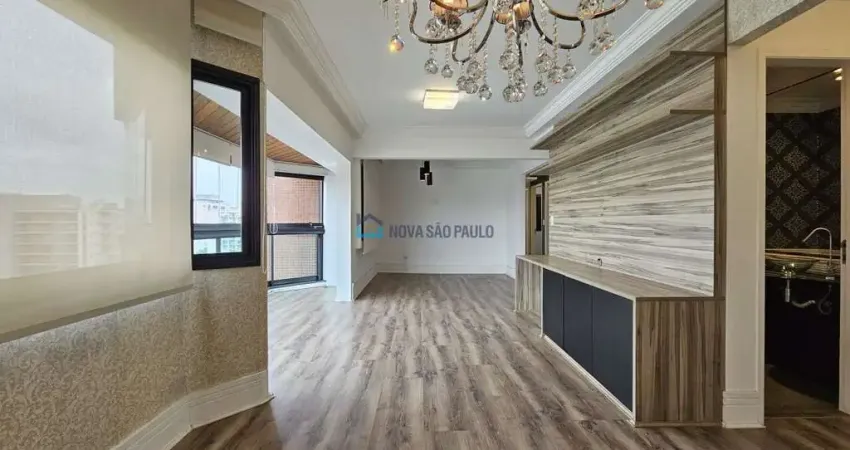 Apartamento 92 m, 3 dormitórios, 1 suite, 2 vagas moema indios