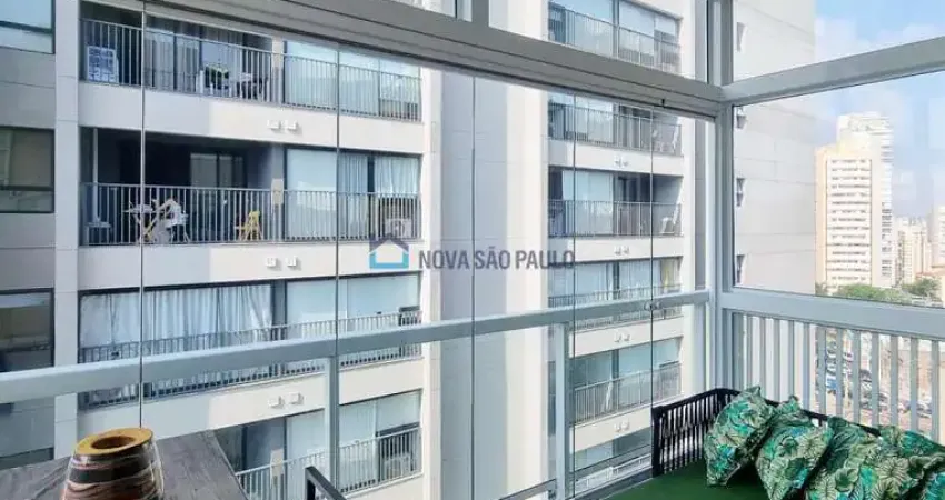 Apartamento Duplex à venda, com 2 quartos, 1 suíte, closet, sacada, 1 vaga, na Vila Mariana