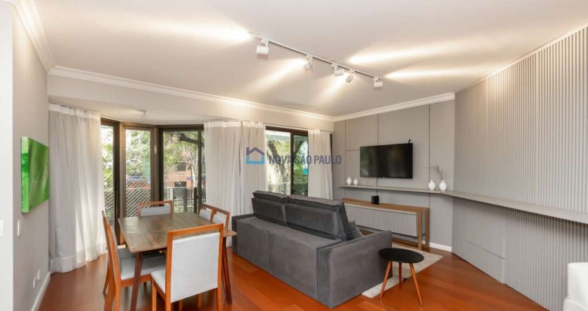 Apartamento à venda no Itaim Bibi, 173m2 , todo mobiliado