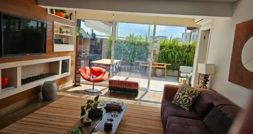 Cobertura, 03 dormitórios, 03 suítes, 03 vagas, churrasqueira