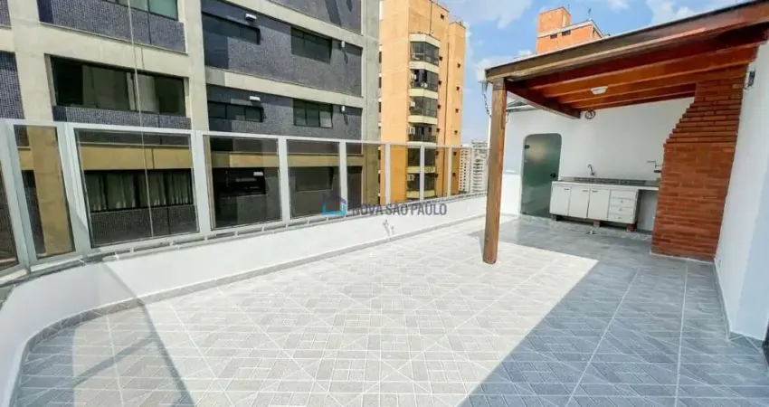 Cobertura de 340 metros de 4 dormitórios, 4 suítes, 3 vagas de gerarem