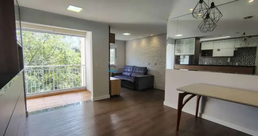 Apartamento com 2 quartos sala ampliada, 1 suíte e 1 vaga