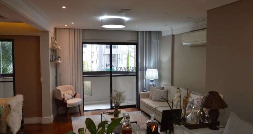 Metrô Brooklin - Apartamento  130m²  - 3 quartos - suíte master - 02 vagas