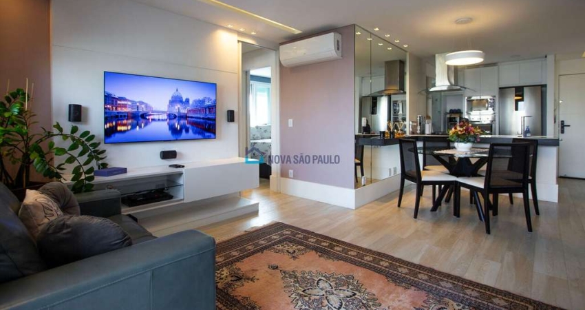Apartamento à Venda na Saúde com 2 Dormitórios (1 Suíte), Varanda Gourmet, 2 Vagas