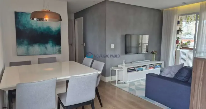 Apartamento 2 dormitórios suíte 2 vagas próximo ao metrô Santa Cruz e Plaza Sul