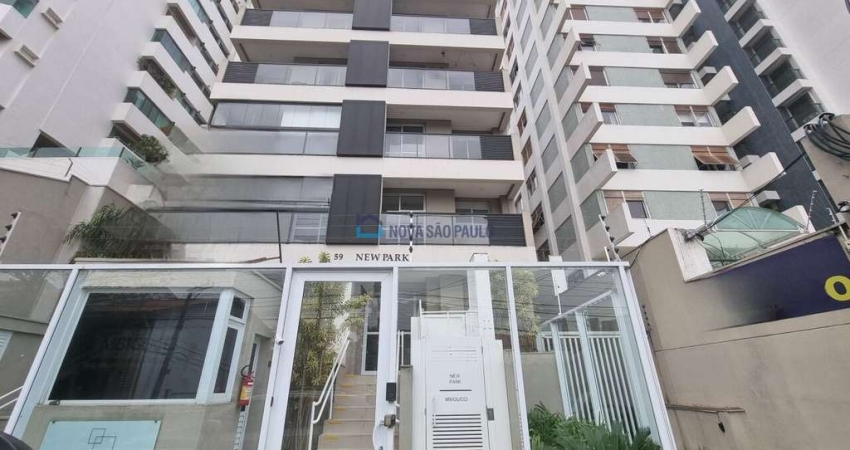 Studio 35,21m² Novo entrar e morar, 1 Dorm,Varanda,1 vaga, Dep, lazer! 270m, 3 min Parque Aclimação