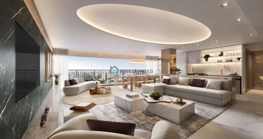 Venda. brooklin. apartamento com 162m². 4 dormitórios. 3 vagas