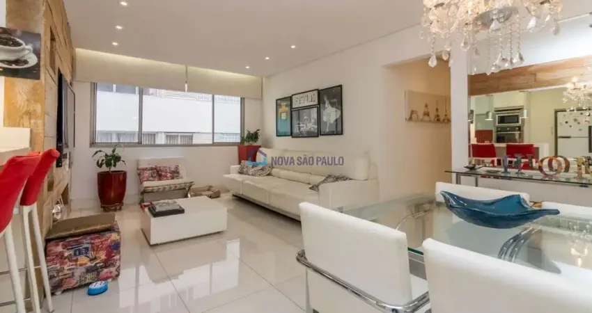 Apartamento reformado com 3 dormitórios à venda no Itaim Bibi