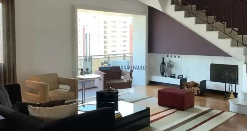 Cobertura duplex alto padrão - 364m² exclusivos ao lado do metrô moema