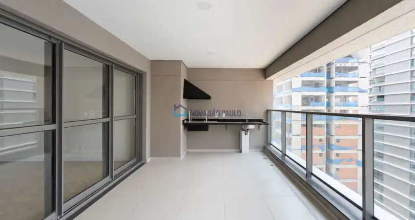 Apartamento novo (com laminado) com 3 suítes e 2 vagas determinadas na vila clementino!
