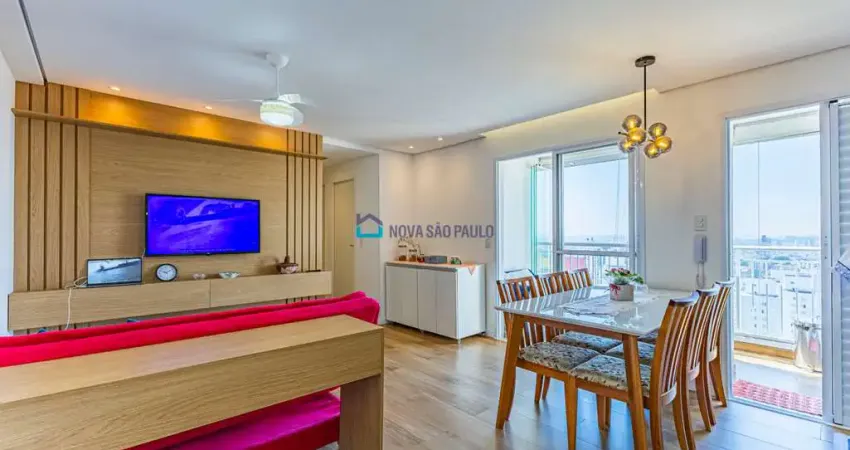 Apartamento à venda jd celeste, andar alto, com 3 dorm., suíte, 1 vaga garagem.