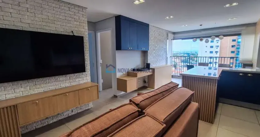 Apartamento 2 quartos com suíte e varanda fechada na vila da saúde