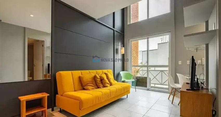 Venda apartamento duplex - paraíso - 01 quarto - 43m2 - 01 vaga - pé direito alto - próximo do metrô