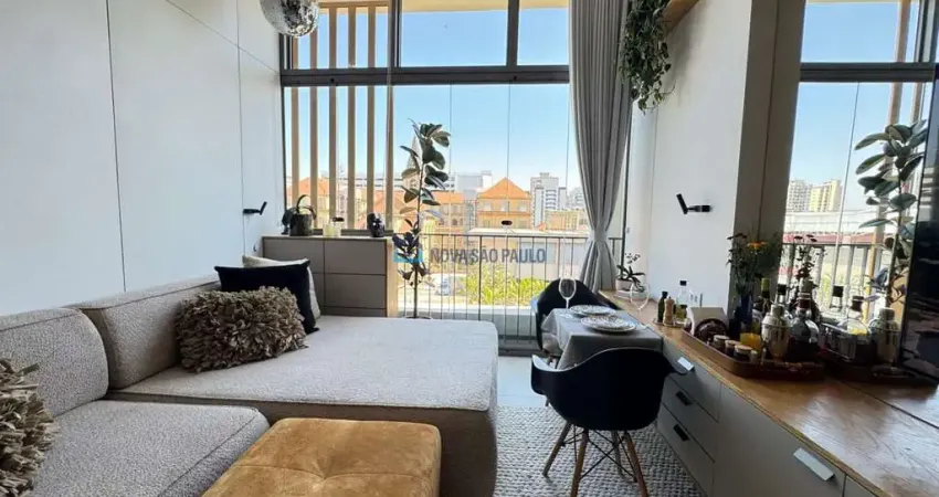 Studio 26 m² todo mobiliado vila clementino (ao lado metrô santa cruz)