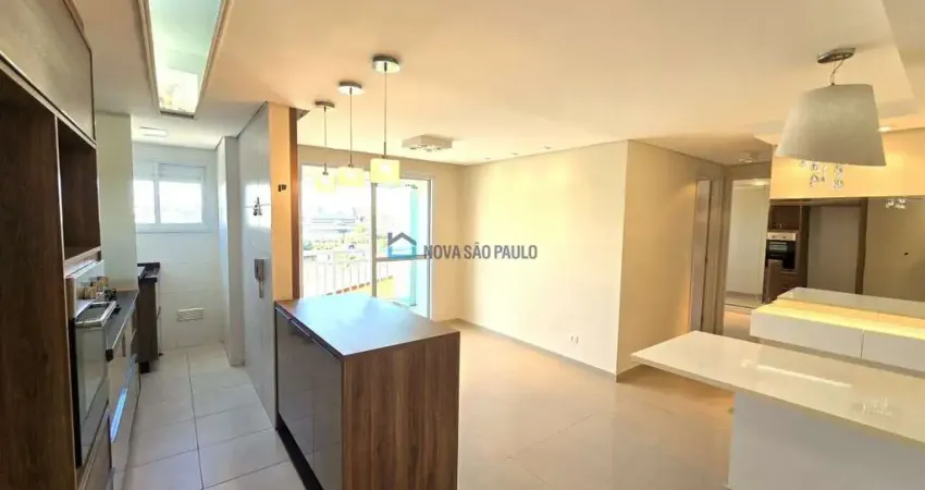 Apartamento de 57m², 2 dormitórios e 1 vaga, no centro de diadema