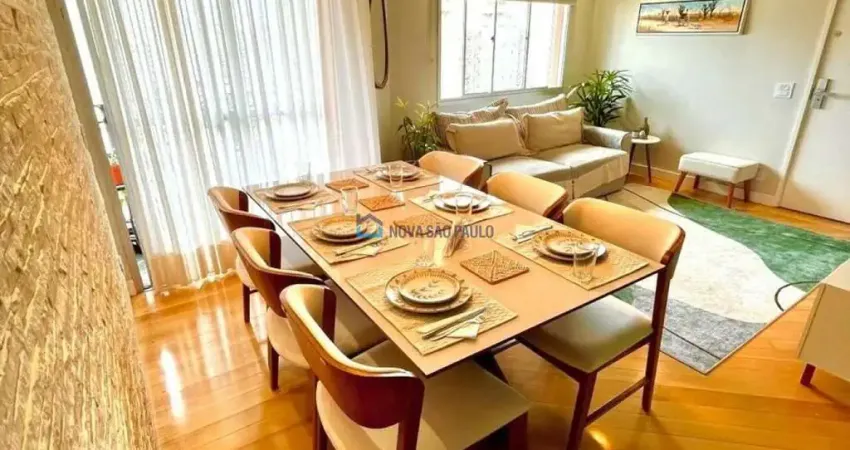 Apartamento andar alto, na chácara inglesa - metrô, 3 quartos, 1 vaga, lazer