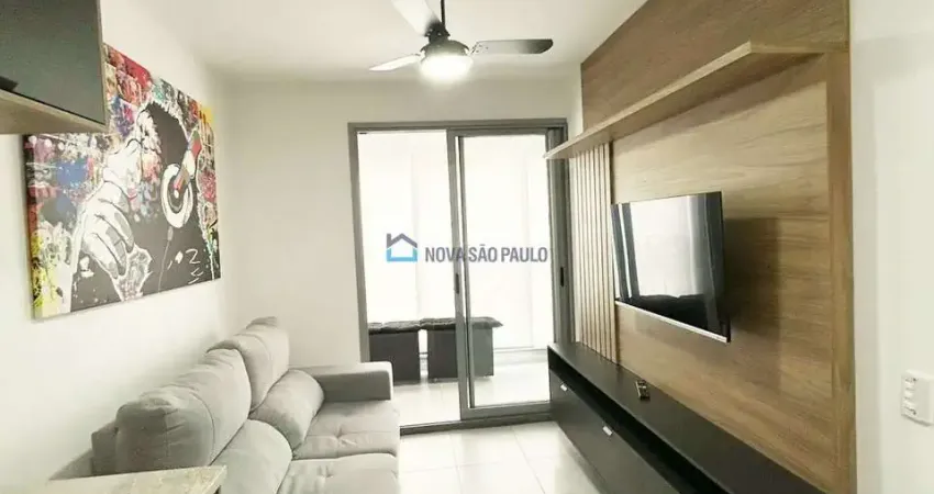 Apartamento mobiliado à venda no ipiranga - 1 dormitório, 1 vaga - próximo ao metrô alto do ipiranga