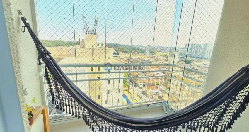 Apartamento de 51m, 2 dormitórios e  1 vaga, próximo metrô são judas