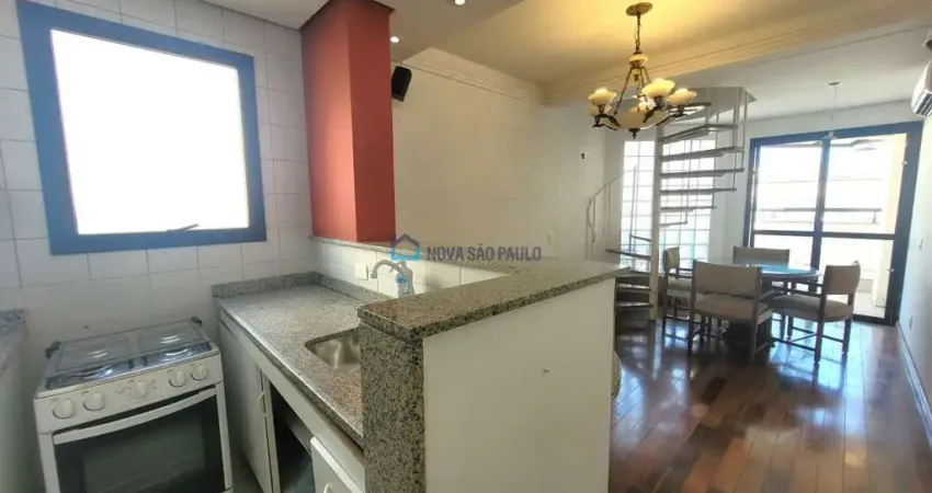 Cobertura duplex - aclimação rua sem saída - próxima a castro alves.