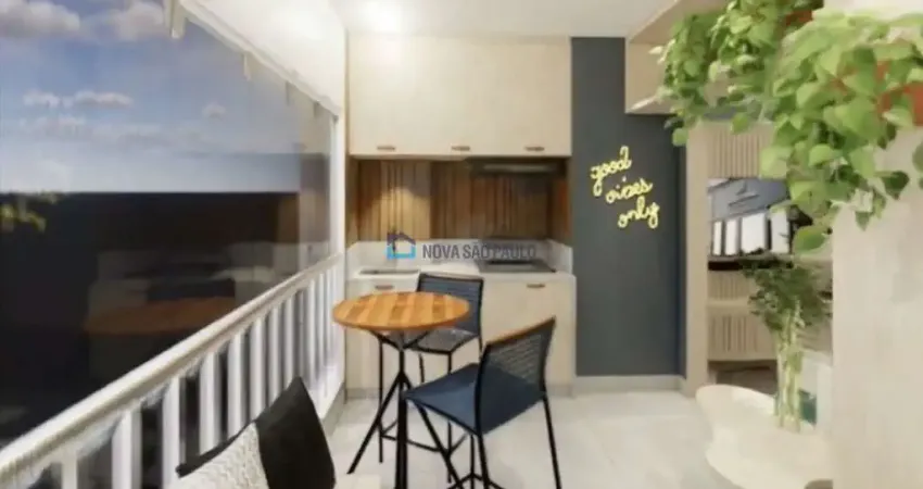 Apartamento à venda metrô santos imigrantes, 2 quartos (1suíte), 1 vaga