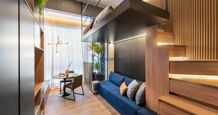 Studio vila mariana pronto para morar - 26 m2 - pé-direito 3,60m