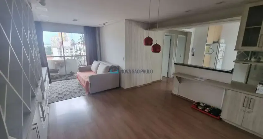 Apartamento, ar-condicionado, varanda, andar alto, vaga livre+dep!750m 8 min a pé metrô pça arvore