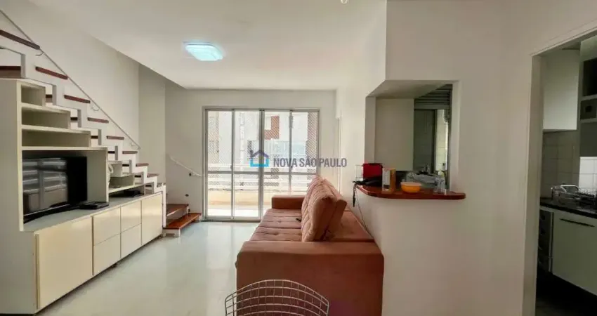 Apartamento duplex à venda em moema índios com 2 suítes 1 vaga