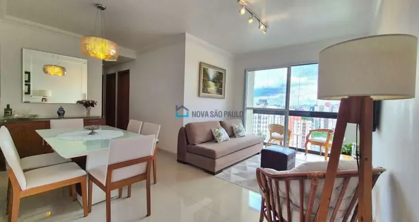 Apartamento à venda vila guarani 3 dormitórios suíte 2 vagas ao lado do metrô conceição