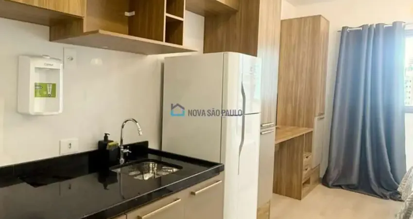 Studio mobiliado à venda no paraíso com 21m² em condomínio completo e moderno