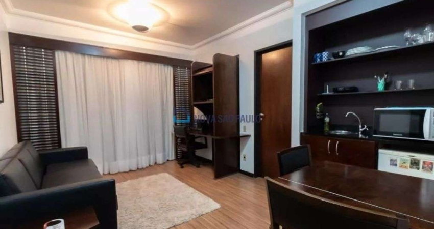 Flat com 1 quarto à venda na Alameda dos Anapurus, --, Indianópolis, São Paulo