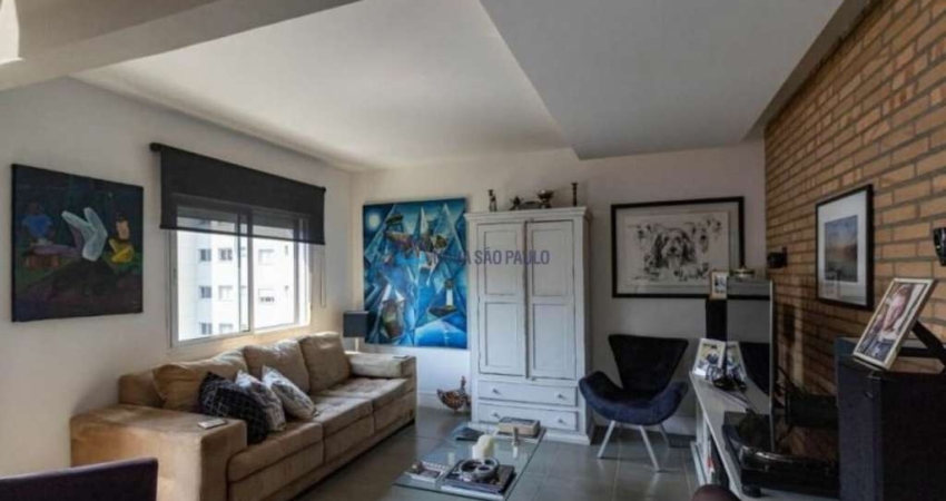 Vila Nova Conceição  - Apartamento  de 90m²  Andar alto   1 dormitório e 1 vaga