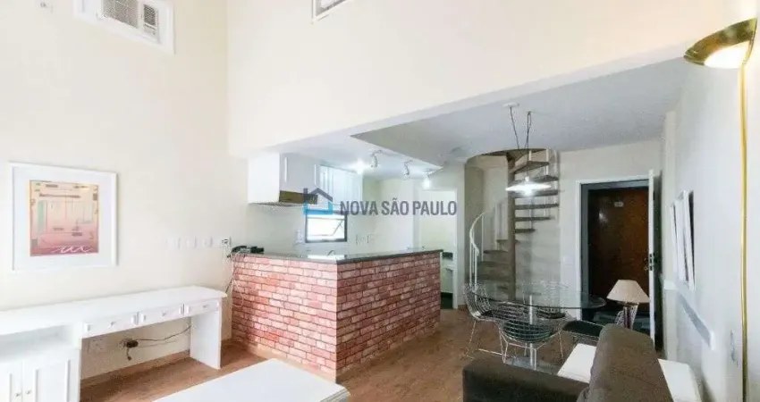 Flat com 1 quarto à venda na Avenida Moema, --, Moema, São Paulo