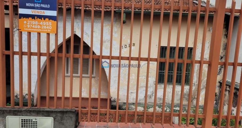 Planalto Paulista 10 x 30 Casa Térrea antiga, Vale mais o terreno