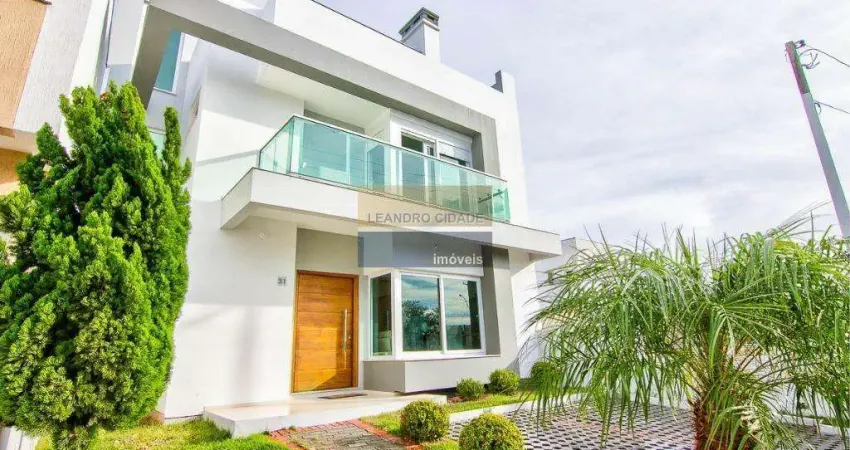 Casa de condomínio 3 dormitórios à venda no Bairro Mário Quintana com 282 m² de área privativa - 2 vagas de garagem