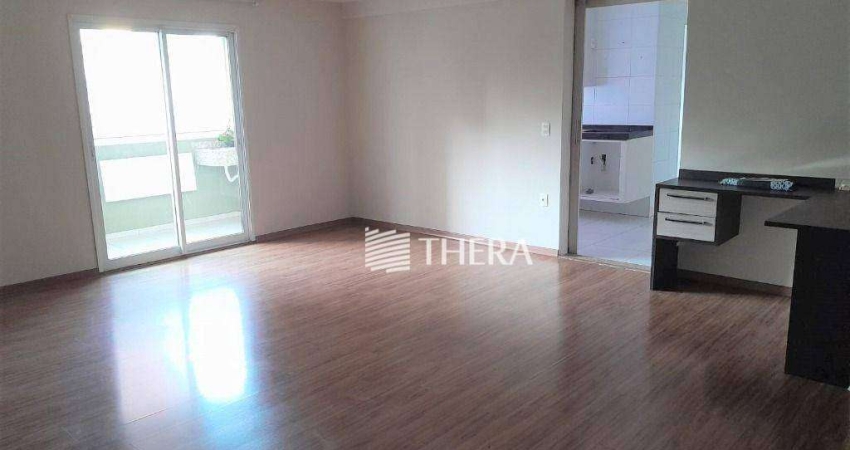 Apartamento com 3 dormitórios para alugar, 108 m² por R$ 4.514,88/mês - Campestre - Santo André/SP