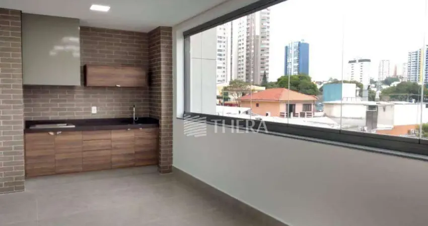 Apartamento com 3 dormitórios para alugar, 163 m² por R$ 10.164,00/mês - Jardim - Santo André/SP