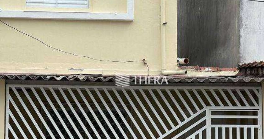 Sobrado com 2 dormitórios para alugar, 76 m² por R$ 2.200,00/mês - Campestre - Santo André/SP