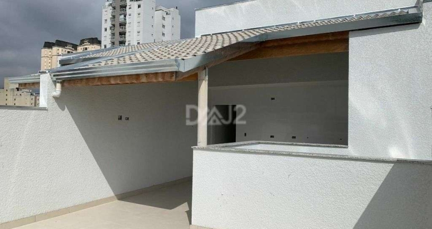 Cobertura com 2 dormitórios à venda, 114 m² por R$ 440.000,00 - Vila Pires - Santo André/SP