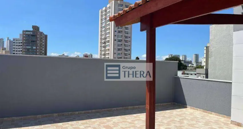 Cobertura com 2 dormitórios à venda, 114 m² por r$ 579.000,00 - santa teresinha - santo andré/sp