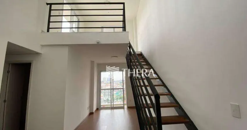 Cobertura com 2 dormitórios para alugar, 130 m² por R$ 3.610,00/mês - Vila Leopoldina - Santo André/SP